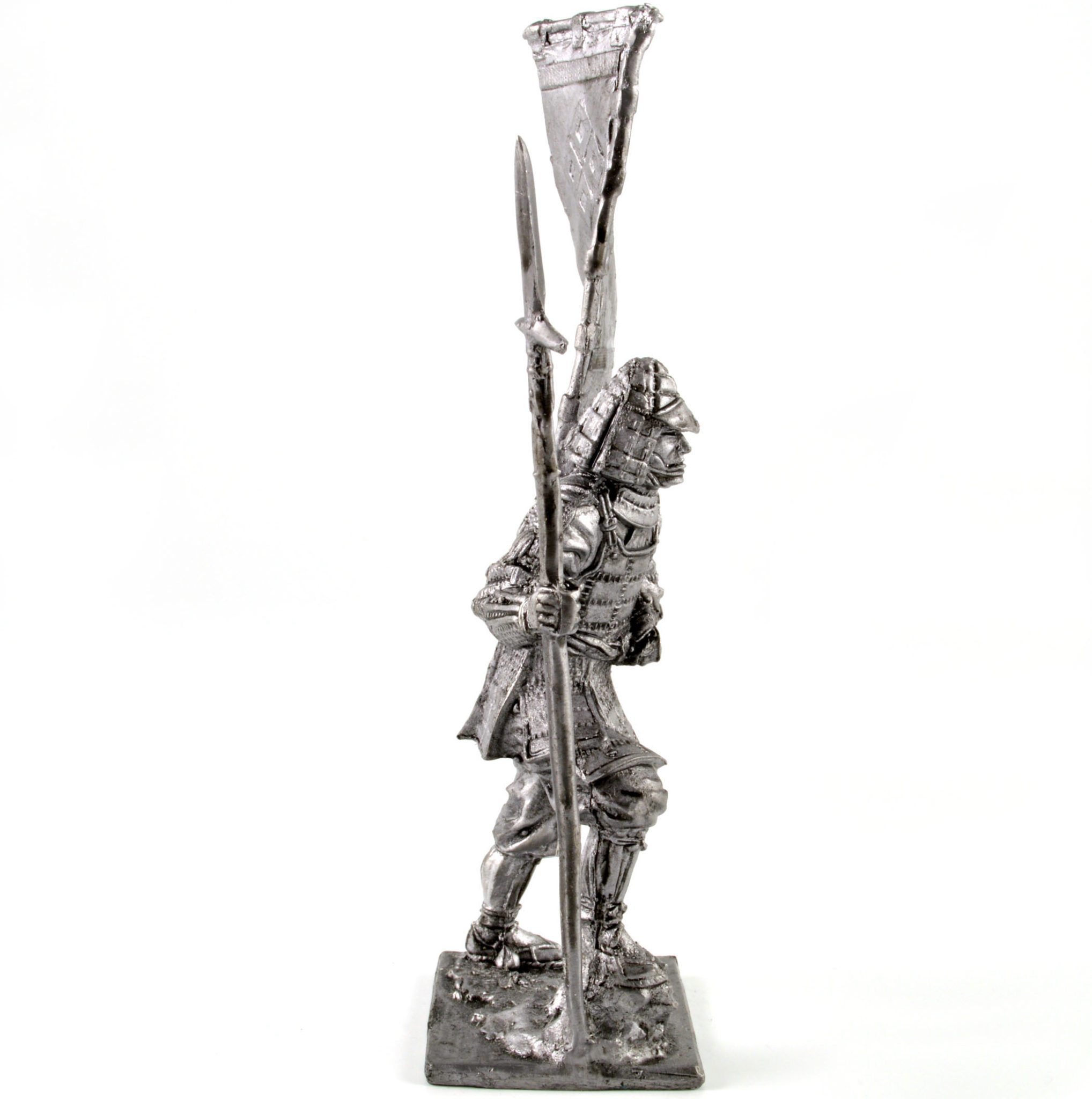 Tin toy soldiers Ashigaru Japan 54mm miniature figurine metal sculpture 