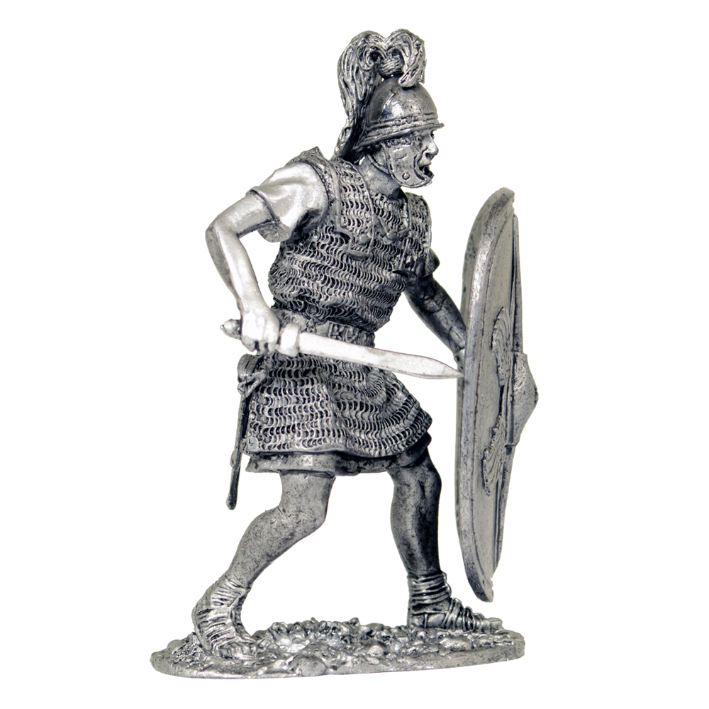 ancient roman warrior statue