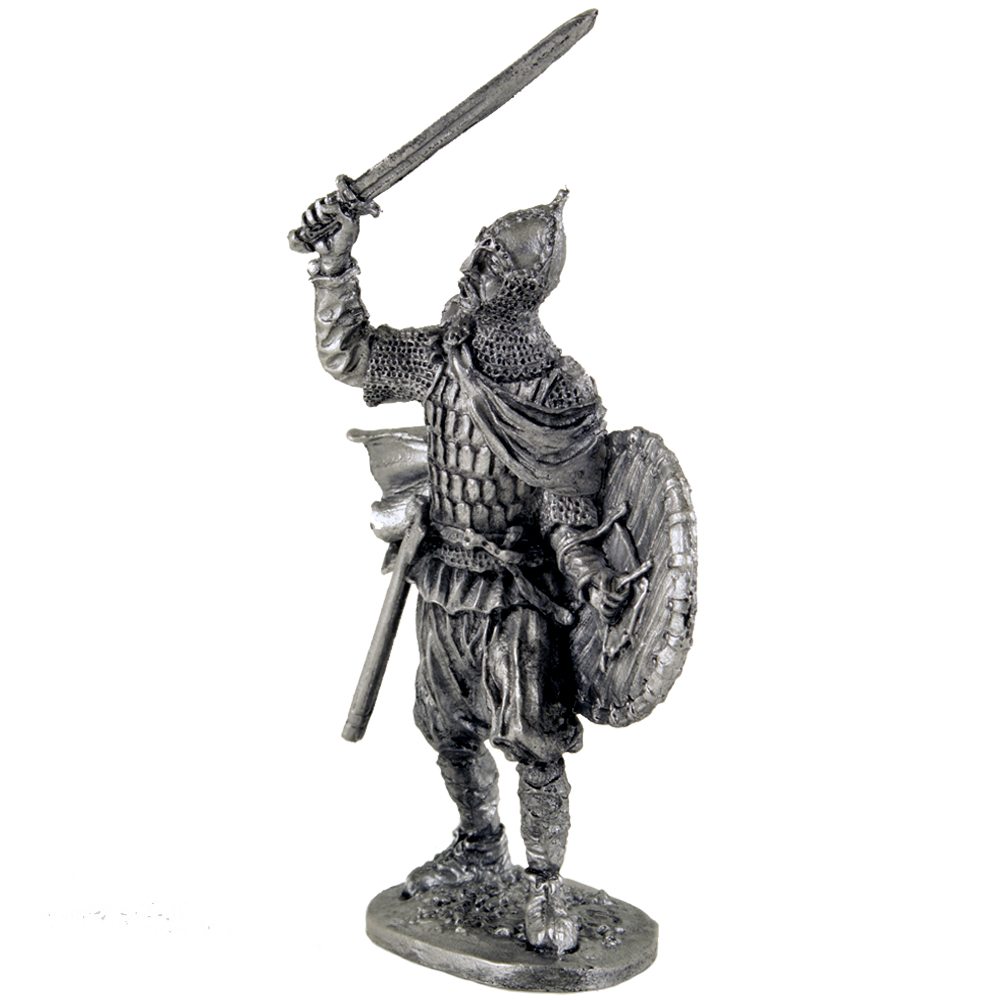 Tin Soldiers Middle Ages 54 mm Ancient Russian Warrior 10th century 